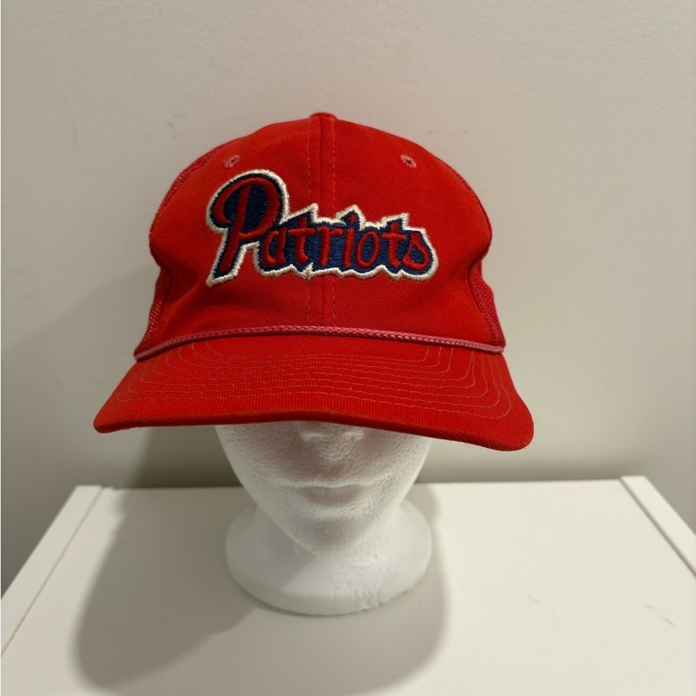 Vintage New England Patriots Baseball Cap Sports specialties trucker 1980s